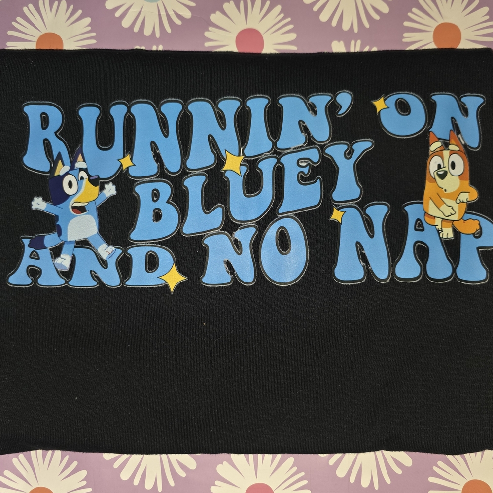 Black Bluey Graphic T-Shirt